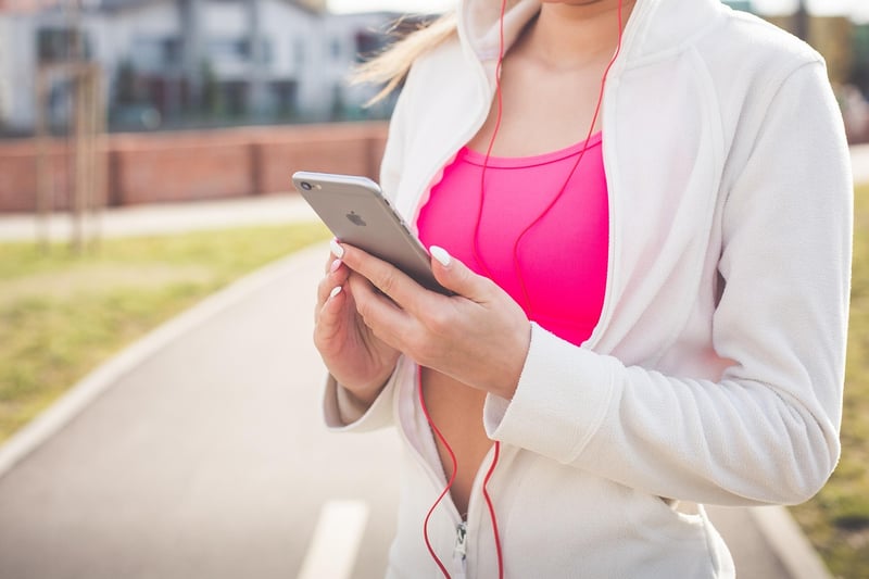 Woman Exercising